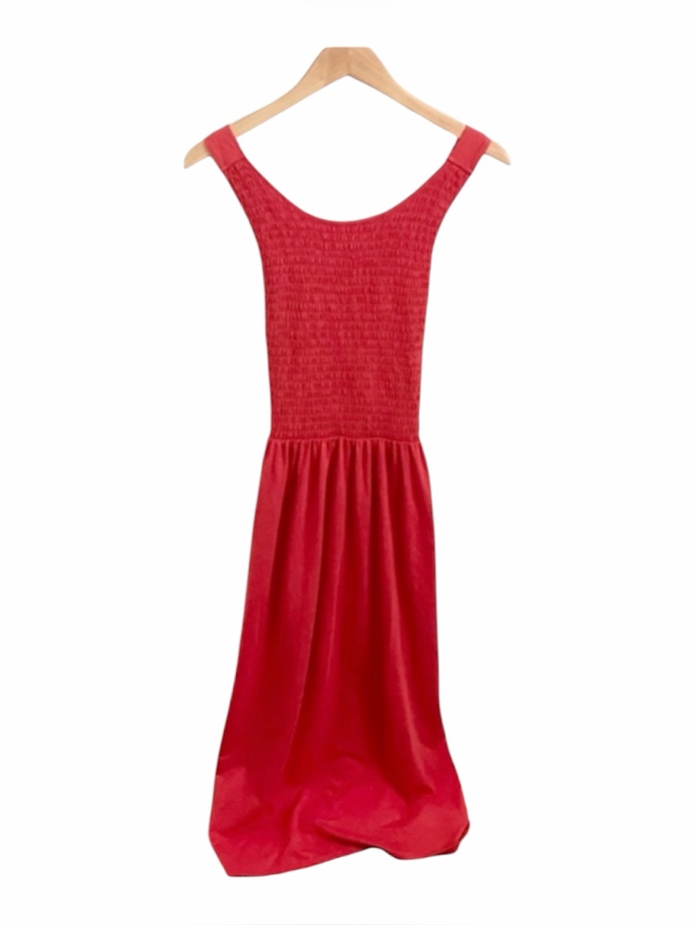 Nordstrom BP. Orange Cut Out Cross Back Midi Dress NWOT